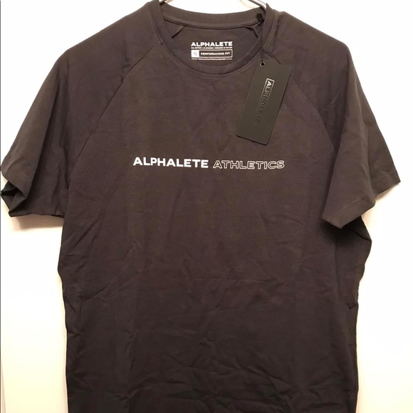 Alphalete Athletics Short Sleeve Tee S Phantom - Picture 1 of 1
